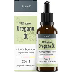 Oregano Öl mit 80% Carvacrol, 30ml von EXVital
