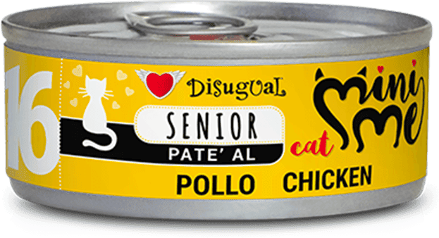 Disugual Mini Me 16 Seniro Pollo 12 uds x 85g