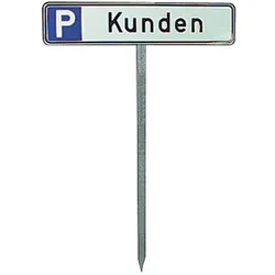 SafetyMarking, Sicherheitskennzeichnung, Einschlagpfosten rechteckig 52,0 x 75,0 cm