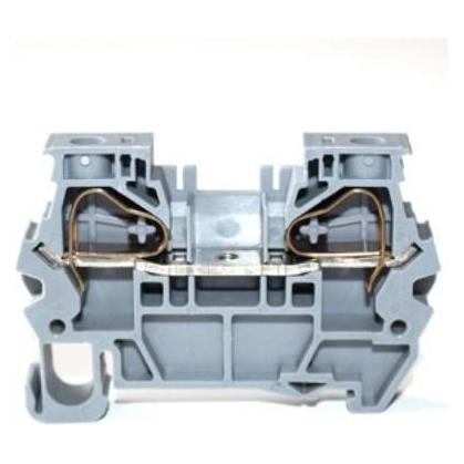 RS PRO Reihenklemme Grau, 6mm², 1 kV / 41A, Feder (2624346)