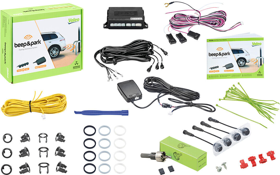 Valeo Nachrüstsatz, Einparkhilfe Beep&park Kit 1 632200 Hinten