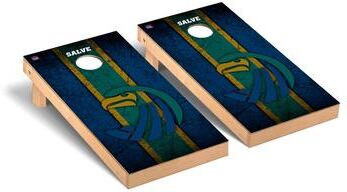 Skip's Garage Salve Regina Seahawks Vintage Cornhole Board Set