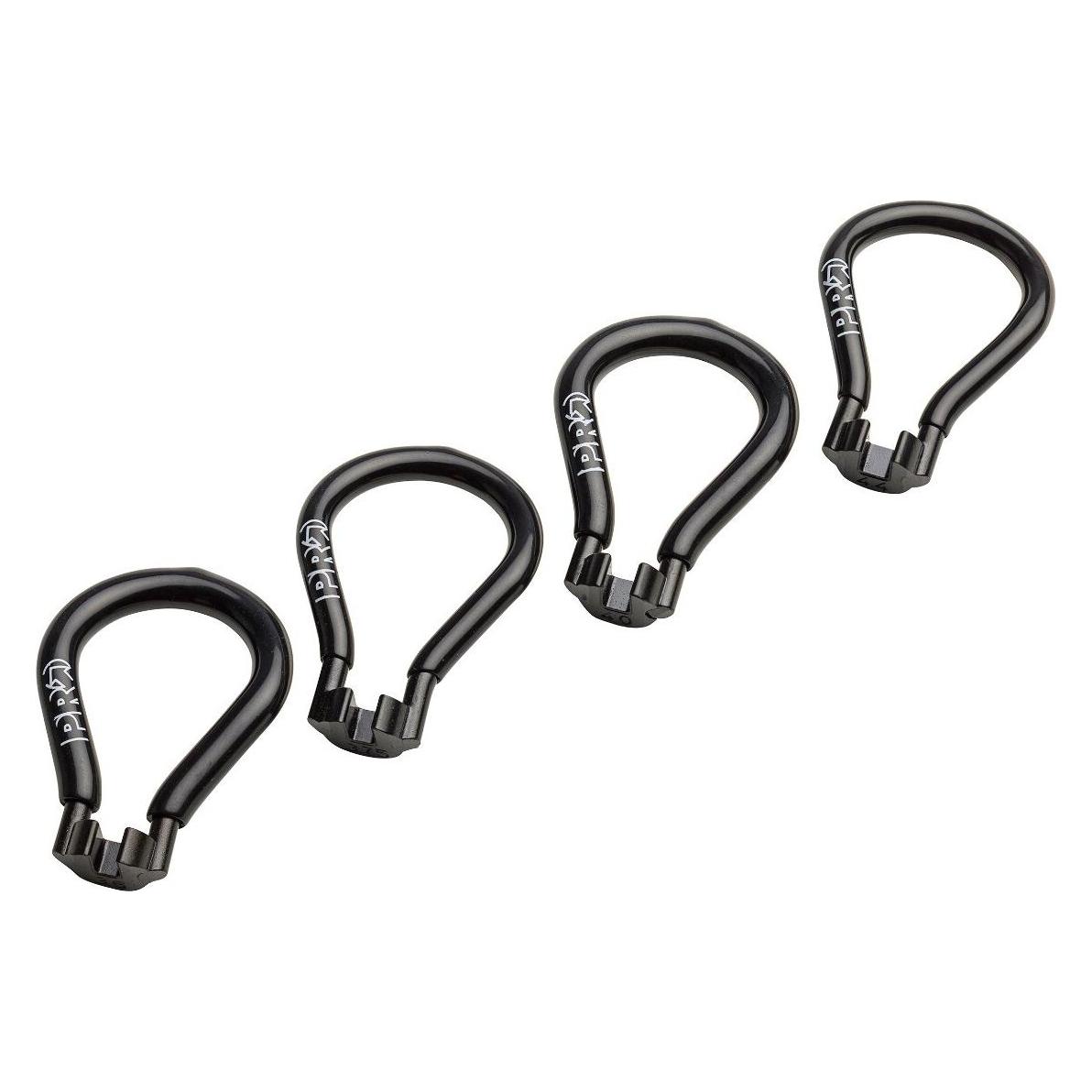 PRO Bike Gear Speichennippelspanner 4.0 Schwarz Kompakt, Griffig (PRTLB045)