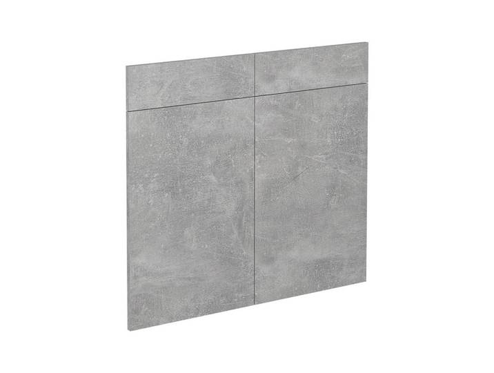 Vicco Küchenfront R-Line Beton 79.2 x 70.8 cm Möbelfront für den Schubladenunterschrank, Grau, Holzwerkstoff, Rechteckig, 79.2x70.8x1.6 cm, Küchen, Küchenmöbel, Küchenschränke, Küchenunterschrank