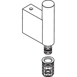 Hansgrohe Verkleidung Axor Uno Unica chrom , 96485000 96485000