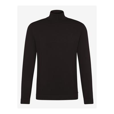 Rollkragenpullover BENVENUTO. "BENVENUTO. Pullover ALBERTO", Herren, Gr. S, chocolate, Pullover Rollkragenpullover, mit weichem Strickmaterial