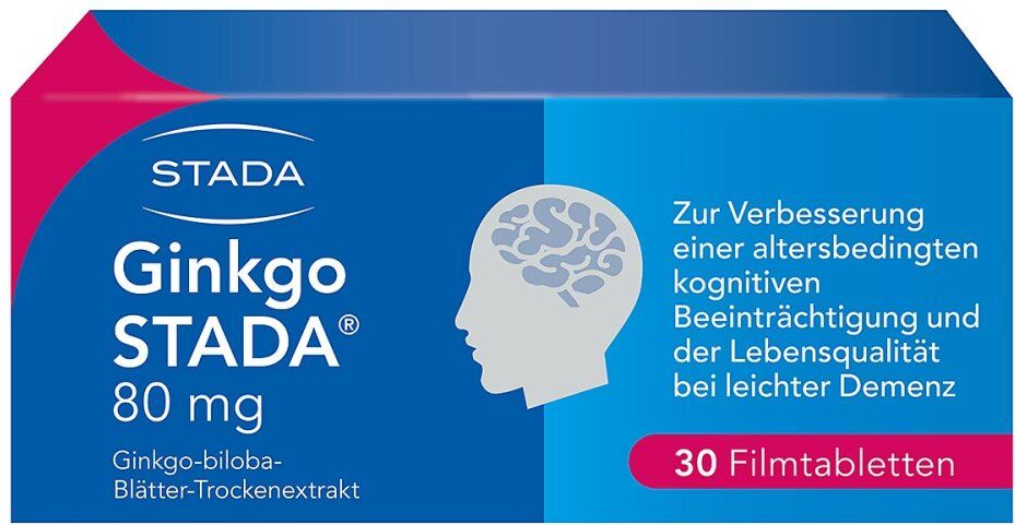Ginkgo STADA Ginkgo Biloba STADA 80 mg Filmtabletten