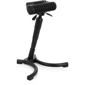 hJh-OFFICE Stehhilfe Top Work 33, 830025, PU-Schaum, schwarz, Sitzhöhe 65 - 82 cm