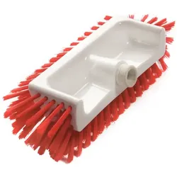 Haug Ecken32 cm, PBT hart rot Schrubber geeignet nach HACCP & lebensmittelecht