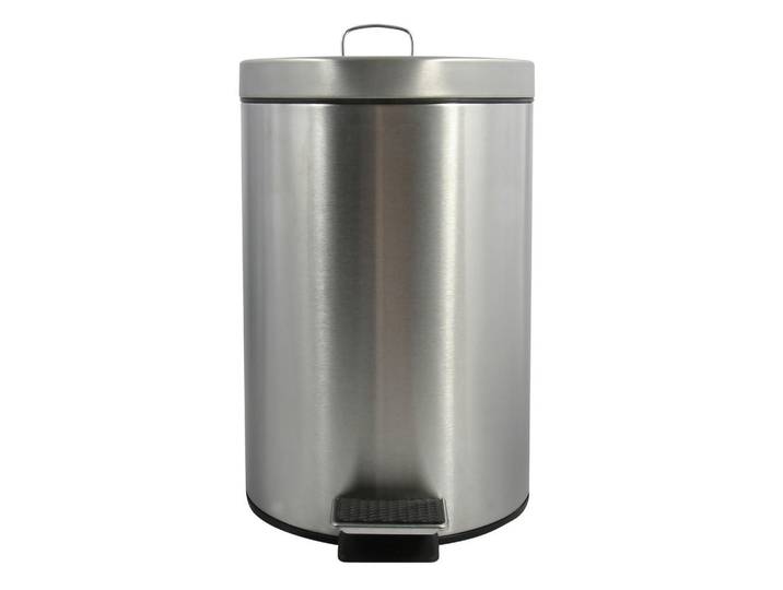 Spirella Treteimer, Edelstahlfarben, Kunststoff, 12 l, 25x39x25 cm, Haushalt & Reinigung, Reinigung, Eimer & Abfallsysteme