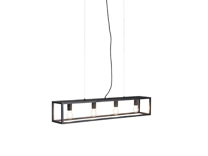 Suspension industrielle noire - Cage 4