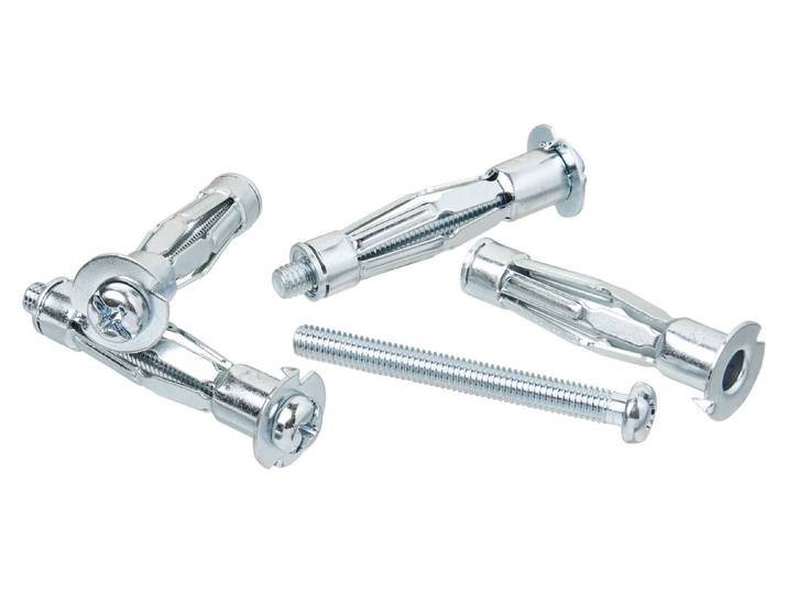 Fischer Hohlraumdübel Hm-S NV mit Schrauben 6 × 52 mm 4 Stück