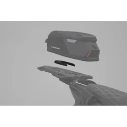 SW-Motech PRO Tankring für STREET-RACK Gepäckträger - Schwarz. Für PRO Tankrucksäcke. Ohne Adapterpl.