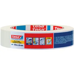 tesa, Klebeband, Profi PLUS Malerkrepp 50m x 25mm (25 mm)