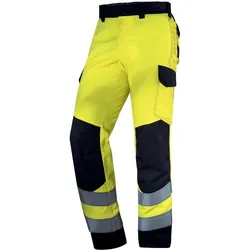 Uvex, Arbeitshose, Arbeitshose suXXeed multifunction gelb, warngelb 54 (54)