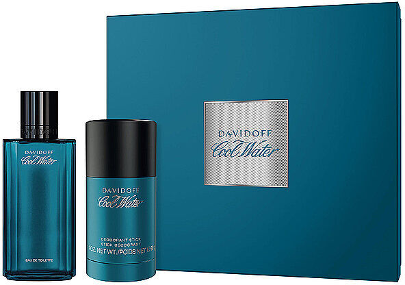 DAVIDOFF Geschenkset - Cool Water Eau de Toilette 75ml / 40ml Herren