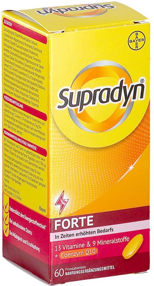 Supradyn forte Coenzym Q10 Filmtabletten 60stk