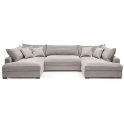 BOOOM Wohnlandschaft Tribecca Cord Dove