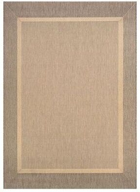 Couristan "Frontera Rectangle Rug, 7'6"" x 10'9"", Mocha"