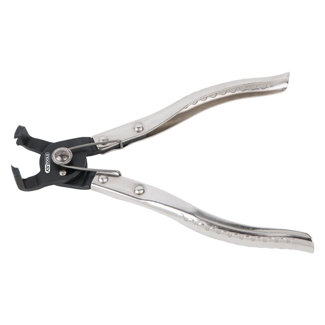 KS Tools Click-Schlauchschellenzange, abgewinkelt (180 mm) (115.1179)