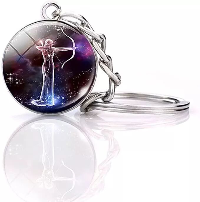 INF Porte-clés avec le signe astrologique du Sagittaire