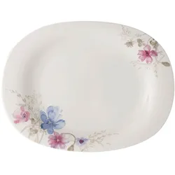SERVIERPLATTE Mariefleur Gris Basic bunt 34 x 26 cm