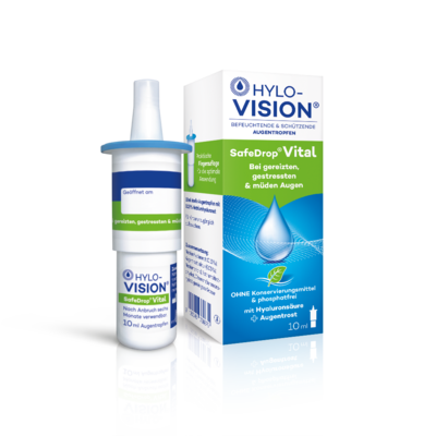 OmniVision GmbH HYLO-VISION SafeDrop Vital Augentropfen 10 ml 16009581