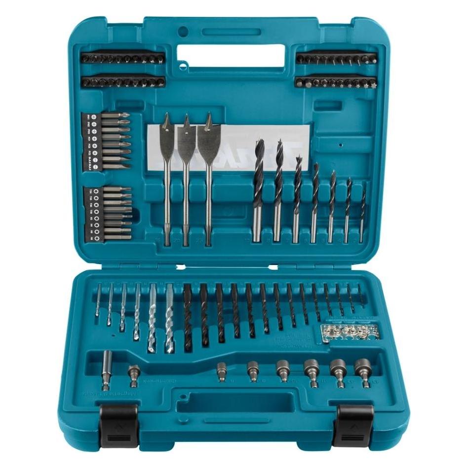 Makita DRILL AND SCREW ACCESSORY KIT 100 pcs. (10 mm, 3, 4, 5, 6, 7, 8) (D-47248)