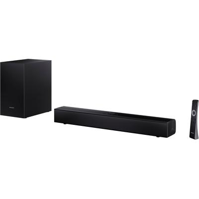 SHARP Soundbar "HT-SBW121", schwarz, B:55cm H:6,5cm T:9,1cm, Lautsprecher