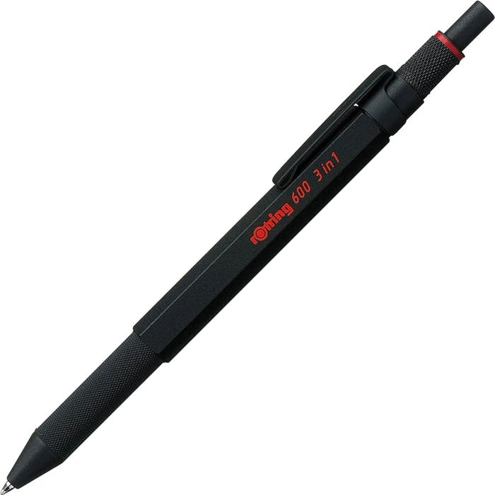 Rotring Feinminenstift 600MULTI 3in1 Schw.0.5 Kug. bl/r Gesch.