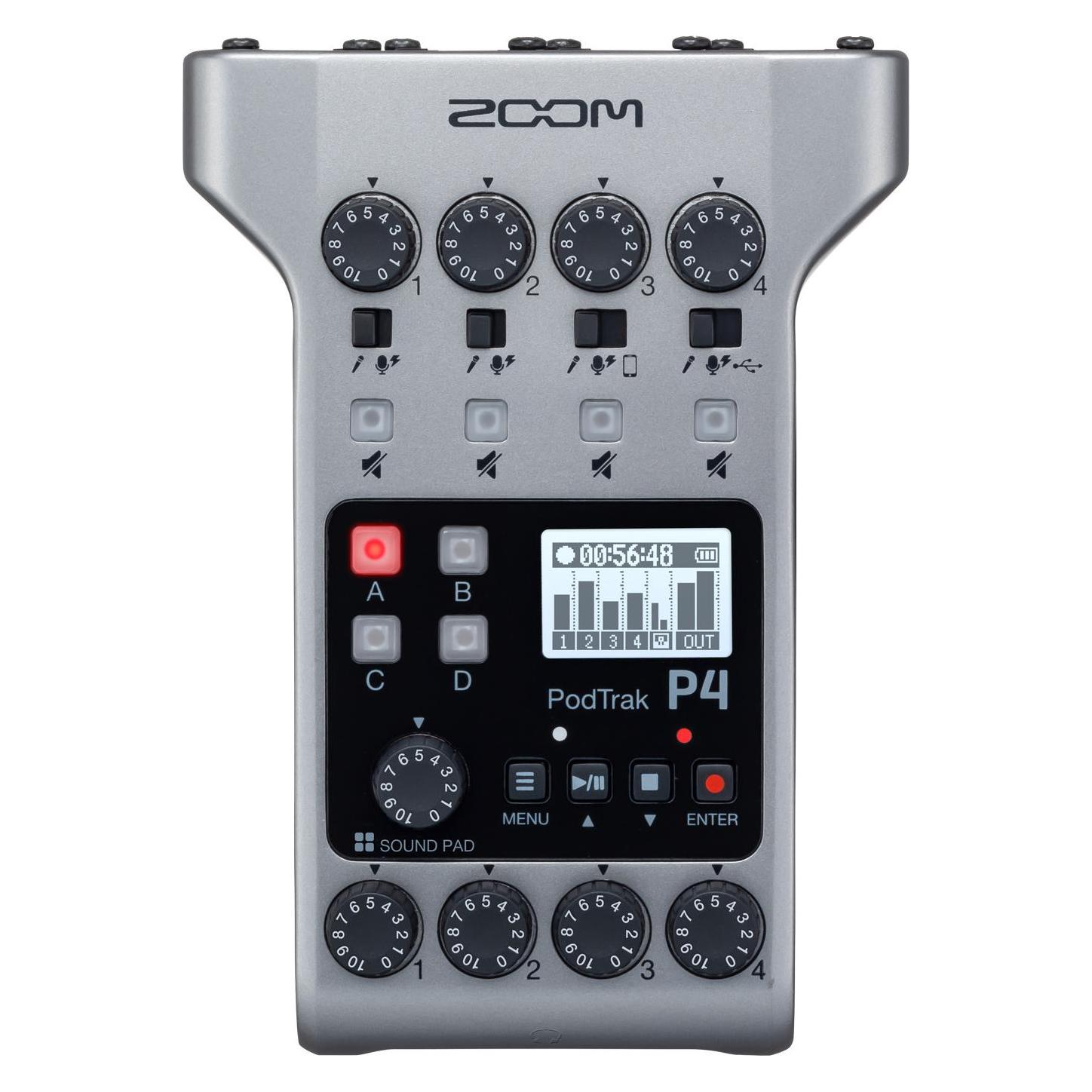 Zoom P4 PodTrak (Handheld) (Zoom Podtrak P4)