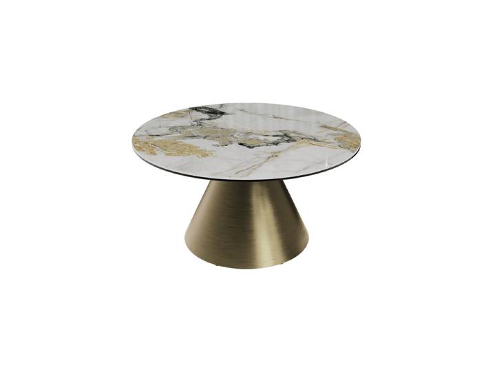 Design Couchtisch „Faro“ Ø 70 cm Keramik Akante Design