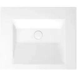 Bette BetteAqua Einbau-Waschtisch A070-439 60x49,5cm, cacao