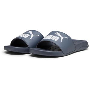 PUMA Badelatschen Popcat 20 BX, blau, rutschfeste EVA-Sohle, Größe 37