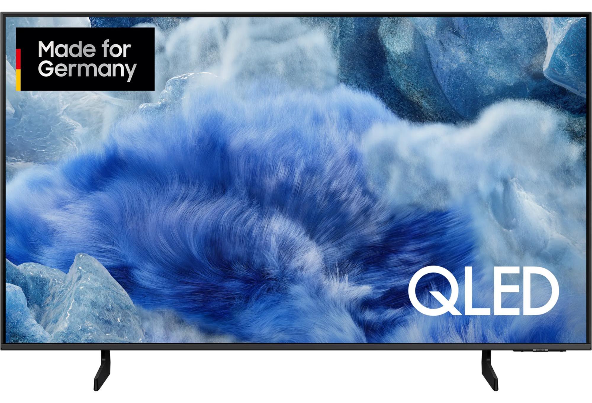Samsung 50" QLED Q8F 4K Vision AI Smart TV (2025), 127 cm (50"), 3840 x 2160 Pixel, QLED, Smart-TV, WLAN, Grau