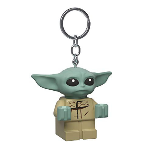 LEGO Star Wars The Mandalorian Grogu sleutelhanger, groen, 5 cm