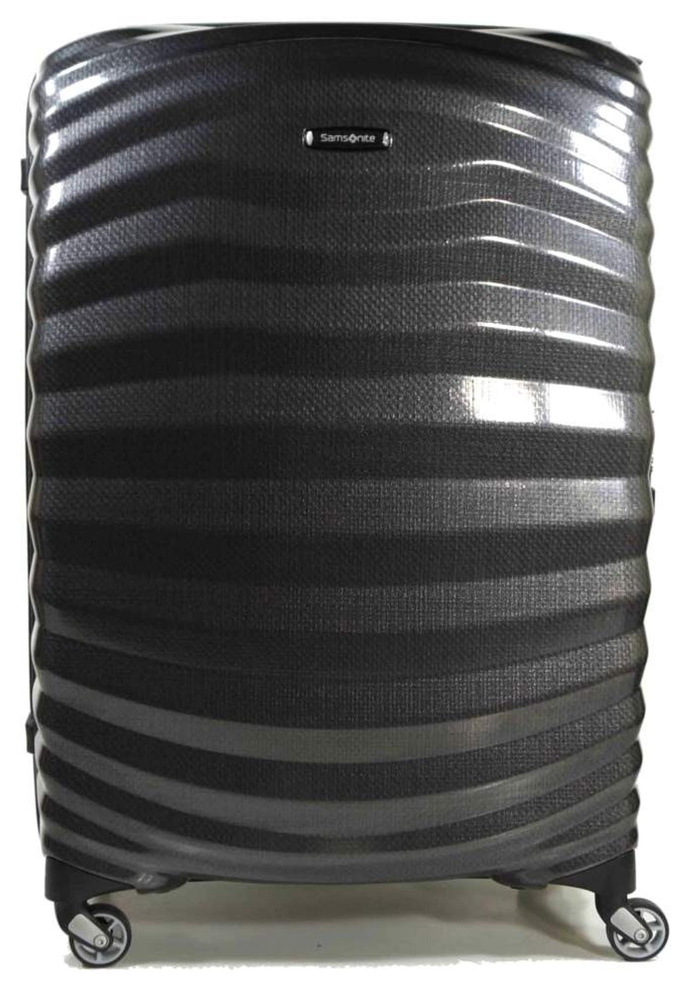 Samsonite 62767-1041 Lite-Shock Spinner 81cm Schwarz Trolley 124 L