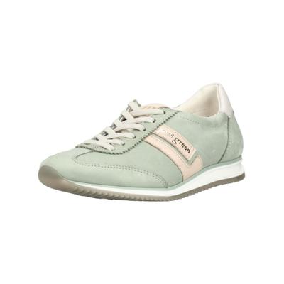 Sneaker PAUL GREEN "Paul Green Sneaker Nubukleder", Damen, Gr. 37,5, grün, Nubukleder, Schuhe Sneaker