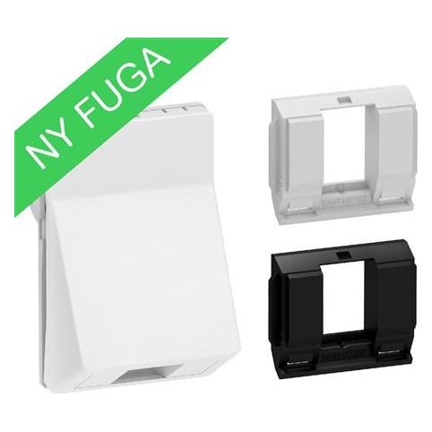 LK Dataudtag FUGA T3 - 1,5 modul vinkel indsats, for 1 stk. Keystone konnektor (S/L), l (AAK588D6704)