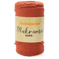 buttinette Makramee-Garn "Rope", 3-fach verzwirnt, Stärke: 3 mm, Länge: 100 m