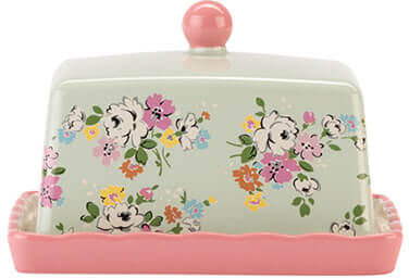 Cath Kidston Feels Like Home Butter Dish