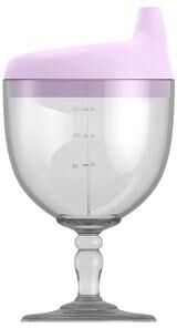 Uplift Essentials Mini Toast Elegant Weaning Goblet purple