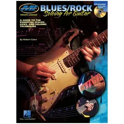 MI Private Lessons Blues/Rock Soloing For Guitar, Fachbücher