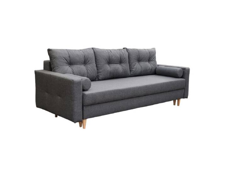 Sepro Meble Sofa Grafit Tijo Skandinavischer Stil, Graphitfarben, 229x90x90 cm, Wohnzimmer, Sofas & Couches, Sofas