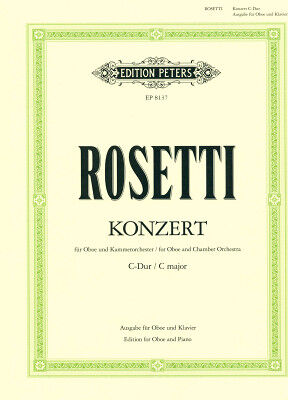 Edition Peters Rosetti Concert for Oboe