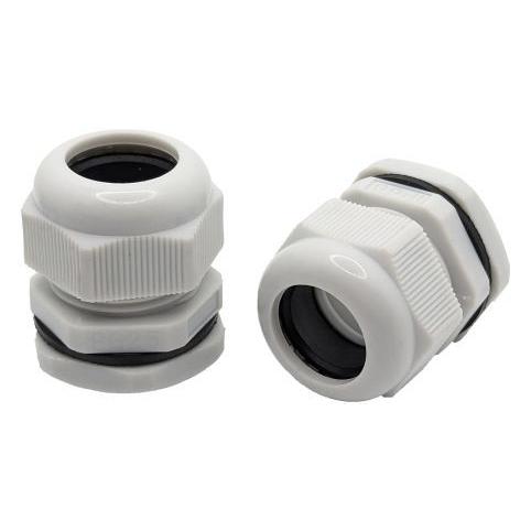 Tecline Kabelverschraubungen PG25, IP68, grau, VPE: 10 Stück (PG-25-GR)