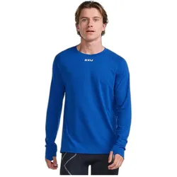 2XU, Herren, Funktionsshirt, Ignition (L), Mehrfarbig, Silber