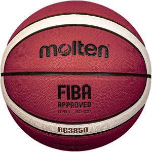 Molten Basketball B6G3850, indoor & outdoor, Größe 6, orange/weiß, 570 Gramm, Trainingsball