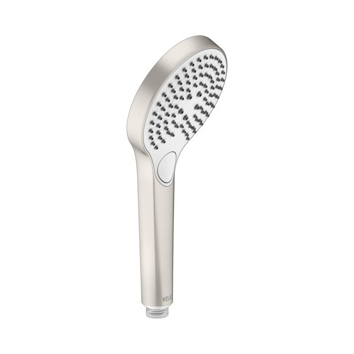 Keuco IXMO Handbrause 59580050300 mit 3-Strahlarten, Nickel gebürstet