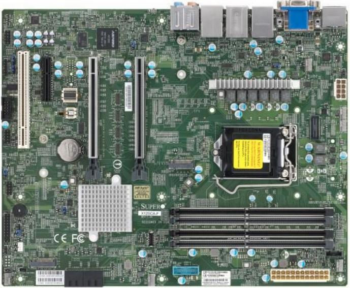 Supermicro X12SCA-F Moederbord ATX LGA1200-socket